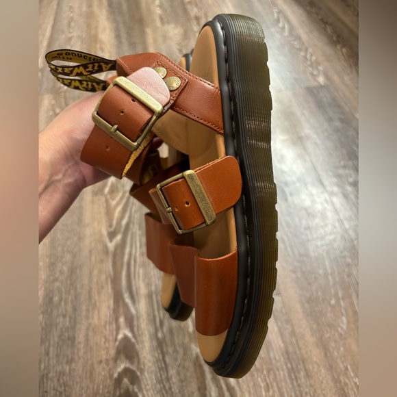 Dr. Martens GRYPHON Analine sandals unisex woman’s size 9 men’s size 8 - Picture 12 of 16